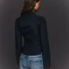 Çan Kollu Fit Kesim Gömlek – Gömlekler ve Bluzlar