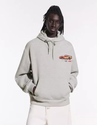 Araba Desenli Kapüşonlu Sweatshirt – Sweatshirtler ve Kapüşonlular