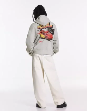 Araba Desenli Kapüşonlu Sweatshirt – Sweatshirtler ve Kapüşonlular