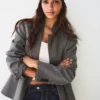 Arka pensli blazer – Ceketler ve Trençkotlar