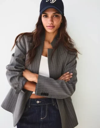 Arka pensli blazer – Ceketler ve Trençkotlar