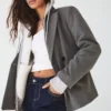 Arka pensli blazer – Ceketler ve Trençkotlar