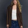 Arka Tokalı Blazer – Ceketler ve Trençkotlar