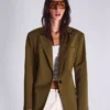 Arka Tokalı Blazer – Ceketler ve Trençkotlar