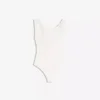 Asimetrik Büzgülü Askılı Bodysuit