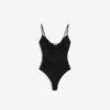 Askılı Drapeli Bodysuit