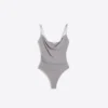 Askılı Drapeli Bodysuit