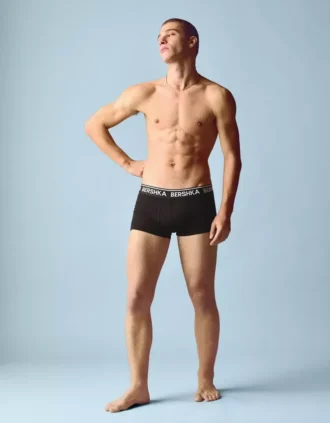 Baskılı Bel Bandı ile 3’lü Boxer Paketi – Aksesuarlar