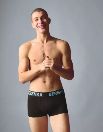 Baskılı Bel Bandı Olan 3’lü Boxer Paketi – Aksesuarlar – Erkek