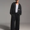 Baskılı Boxy Fit Fermuarlı Sweatshirt – Sweatshirtler ve Kapüşonlular – Erkek