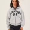 Baskılı, Fit kesim, fermuarlı sweatshirt – Sweatshirtler ve Kapüşonlular