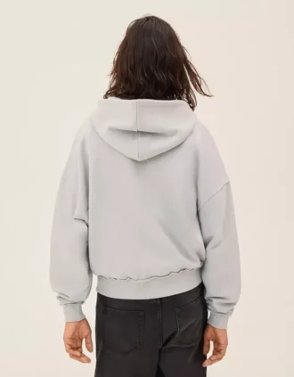 Baskılı, Fit kesim, fermuarlı sweatshirt – Sweatshirtler ve Kapüşonlular