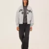 Baskılı, Fit kesim, fermuarlı sweatshirt – Sweatshirtler ve Kapüşonlular