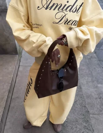 Baskılı Kapüşonlu Sweatshirt