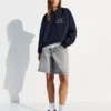 Baskılı Kapüşonlu Sweatshirt