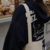 Baskılı Kapüşonlu Sweatshirt