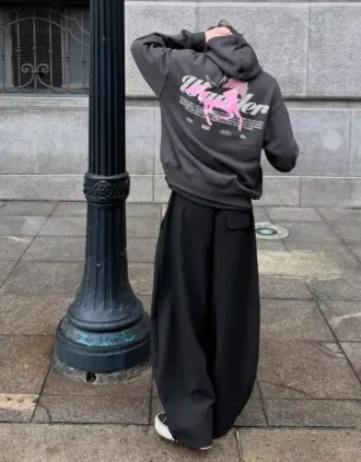 Baskılı Kapüşonlu Sweatshirt – Sweatshirtler ve Kapüşonlular