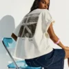Baskılı Oversize Tişört