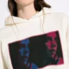 Billie Eilish Baskılı Kapüşonlu