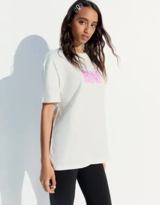 Bini Oversize Baskılı T-shirt