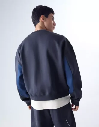 Biyaz Yakalı Baskılı Sweatshirt – Sweatshirtler ve Kapüşonlular