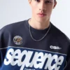 Biyaz Yakalı Baskılı Sweatshirt – Sweatshirtler ve Kapüşonlular