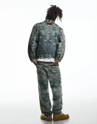 Bol Kesim Kot Pantolon Aries X Bershka