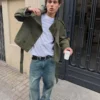 Bol Kesim Kot Pantolonlar