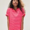 Boxy Fit Çizgili Tişört – T-shirtler