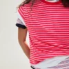 Boxy Fit Çizgili Tişört – T-shirtler