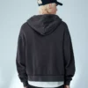Boxy Fit Kısa Fermuarlı Sweatshirt – Sweatshirtler ve Kapüşonlular – Erkek
