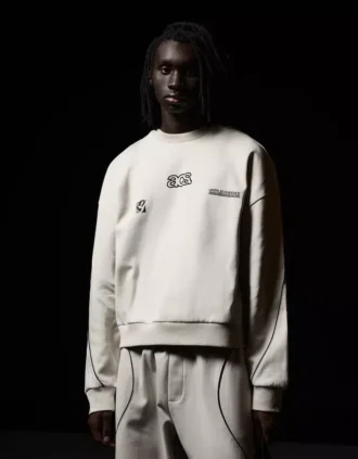 Boxy Fit Nakışlı Sweatshirt – Sweatshirtler ve Kapüşonlular