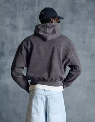 Boxy Fit Soluk Kapüşonlu Sweatshirt – Sweatshirtler ve Kapüşonlular