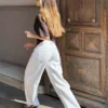 Büzgülü Kısa Kollu T-Shirt – #Bershkastyle – Kadın