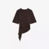 Büzgülü Kısa Kollu T-Shirt – #Bershkastyle – Kadın