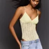 Dantel Askılı Bodysuit