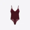 Dantel Askılı Bodysuit