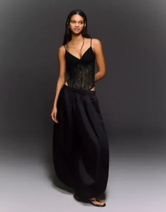 Dantel Askılı Bodysuit – #Bershkastyle – Kadın
