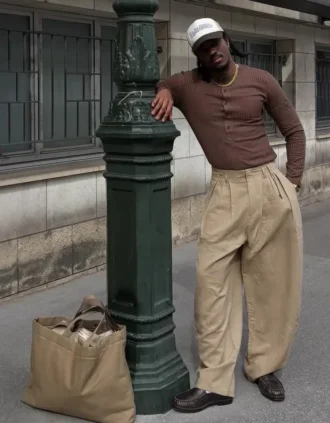 Dartlı Süper Baggy Pantolonlar