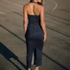 Denim Midi Elbise – Elbiseler ve Tulumlar