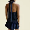 Denim Mini Elbise
