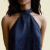 Denim Mini Elbise