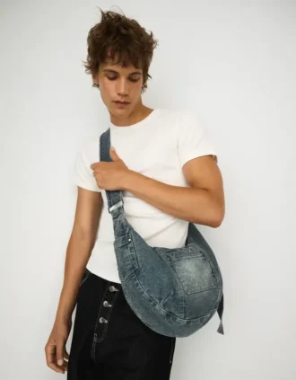 Denim Omuz Çantası – Aksesuarlar – Erkek