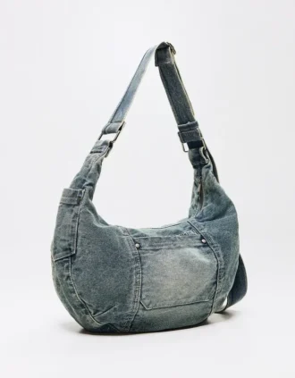 Denim Omuz Çantası – Aksesuarlar – Erkek