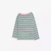 Desenli Asimetrik Yakalı Uzun Kollu T-shirt – #Bershkastyle – Kadın