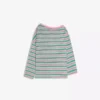 Desenli Asimetrik Yakalı Uzun Kollu T-shirt – #Bershkastyle – Kadın