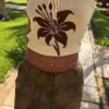 Desenli Bandeau Üst – T-shirtler – Kadın