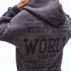 Desenli Bol Kesim Kapüşonlu Sweatshirt – Sweatshirtler ve Kapüşonlular