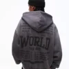 Desenli Bol Kesim Kapüşonlu Sweatshirt – Sweatshirtler ve Kapüşonlular