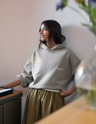 Desenli Kapüşonlu Sweatshirt – Sweatshirtler ve Kapüşonlular